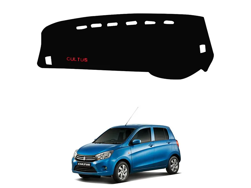 Suzuki Cultus 2017-2023 Velvet Dashboard Matt| Dashboard Carpet  Image-1