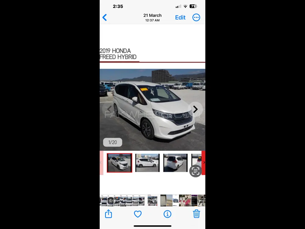Honda Freed 2019 for Sale in Lahore Image-1