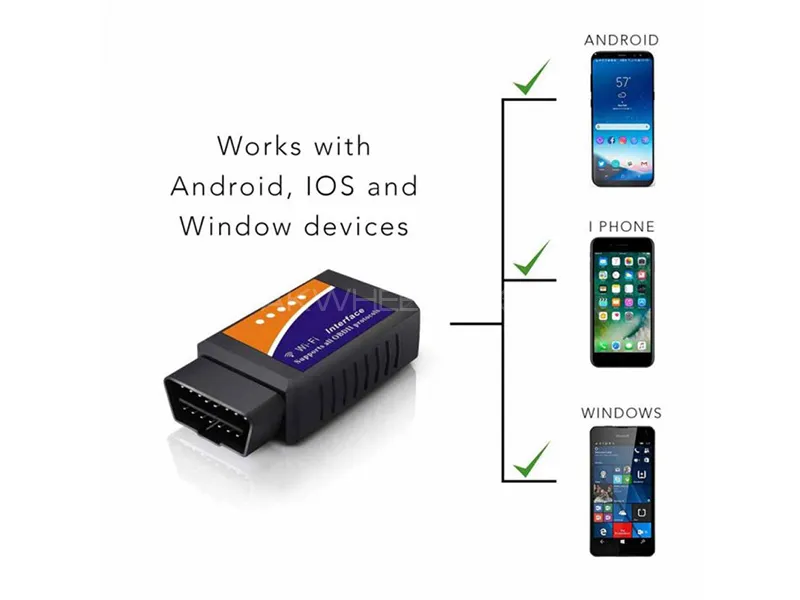 OBD2 Diagnostic Device Scanner With Bluetooth And Wi-Fi