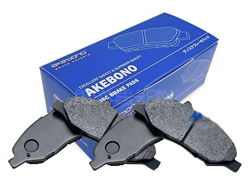 Toyta Fortuner 2018-2021 Akebono Rear Brake Pads Image-1