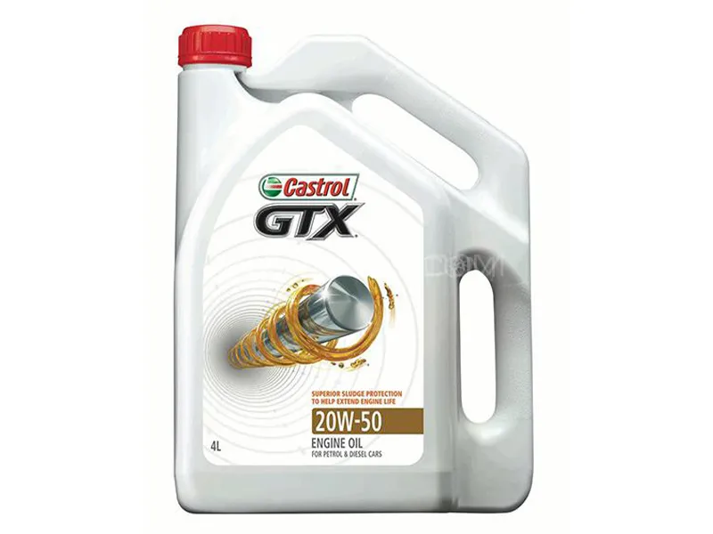 Castrol GTX Essential 20W-50 - 4 litre| Engine Oil Image-1