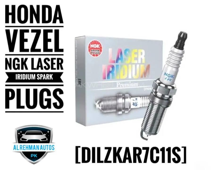 Honda vezel spark plugs NGK Laser iridium (DILZKAR7C11S)1pcs Image-1