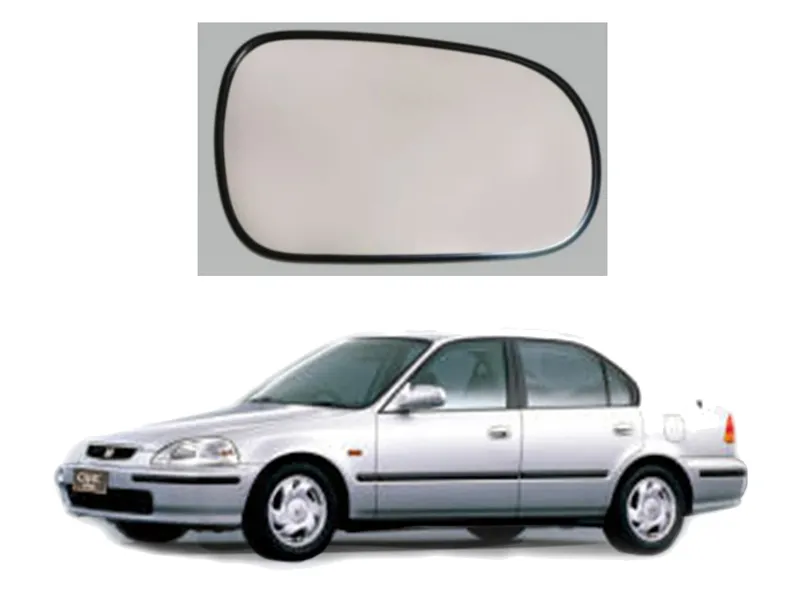 Honda Civic 1996-2000 EK Side Mirror Reflective Glass 1pc LH Image-1