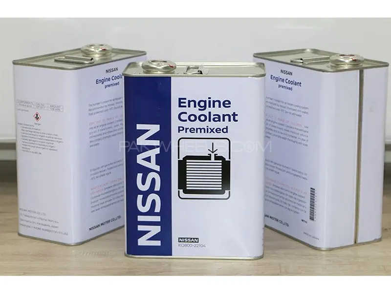 Nissan Engine Coolant Premixed Coolant - Blue Color KQ800-22104 -  4L  Image-1