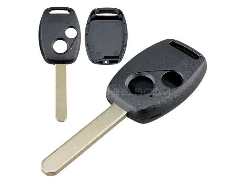 Replacement Key Shell Case Cover with 2 Buttons For Honda City 2009-2021