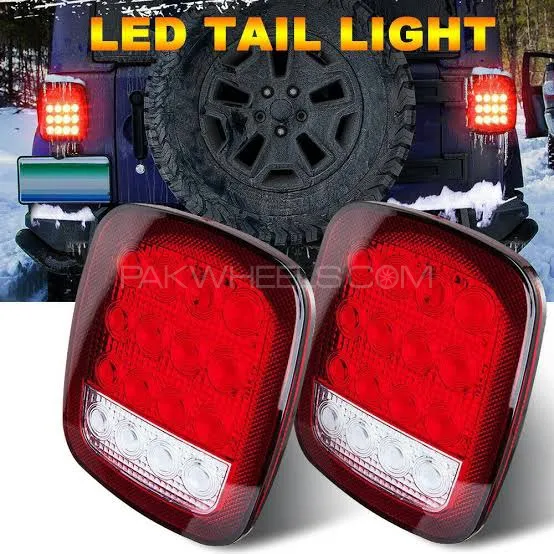 Buy Daytime Running Lamps DRL Jeep Wrangler1 * pair tail lightsred in