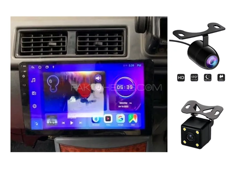 Suzuki Mehran Android Screen Panel With Free 2 Cameras IPS Display 9 inch 1-16 GB Image-1