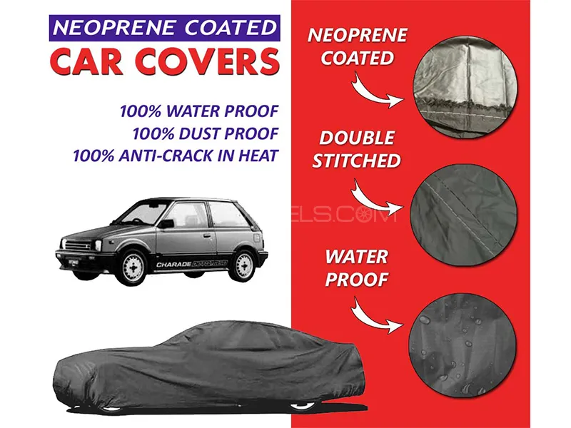 Daihatsu Charade 1984 - 1986 Top Cover | Neoprene Coated Inside | Ultra Thin & Soft | Water Proof  