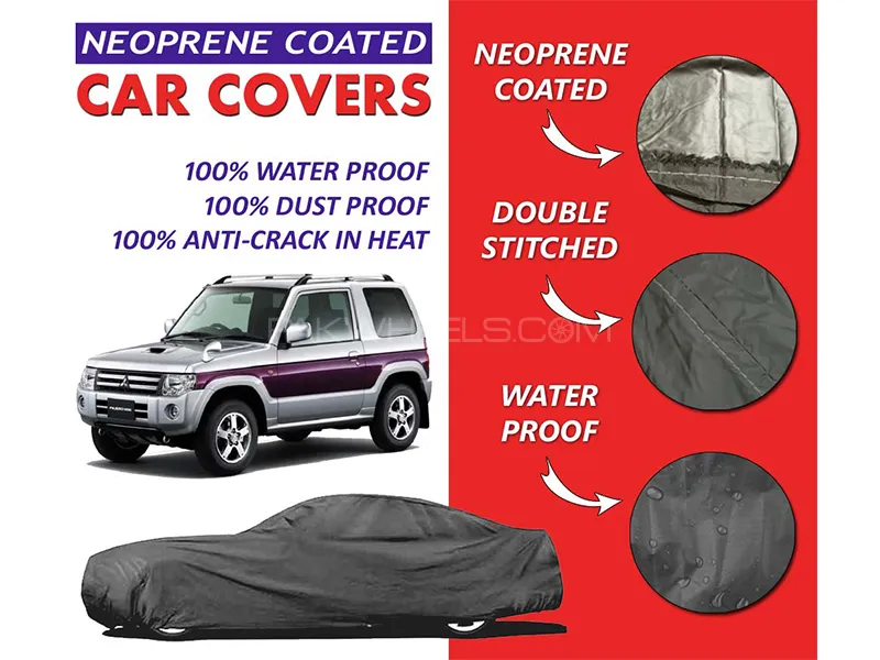 Mitsubishi Pajero 1994-2012 Mini Top Cover | Neoprene Coated Inside | Ultra Thin & Soft | Water Proo Image-1