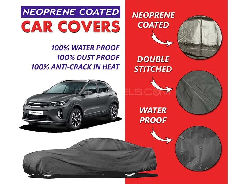 Kia Stonic 2021-2023 Top Cover | Neoprene Coated Inside | Ultra Thin & Soft | Water Proof   Image-1