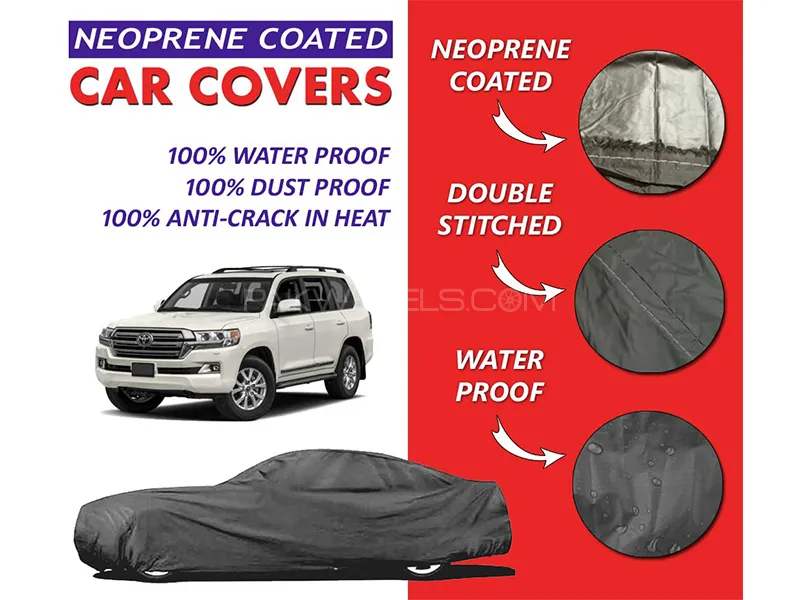 Toyota Landcruiser V8 Top Cover | Neoprene Coated Inside | Ultra Thin & Soft | Water Proof  