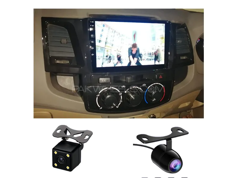 Toyota Vigo 2007 Android Screen Panel With Free 2 Cameras IPS Display 2-32 GB