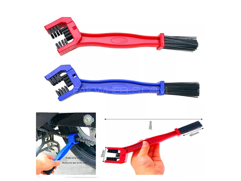 Bike Chain Cleaner Brush Tool Image-1