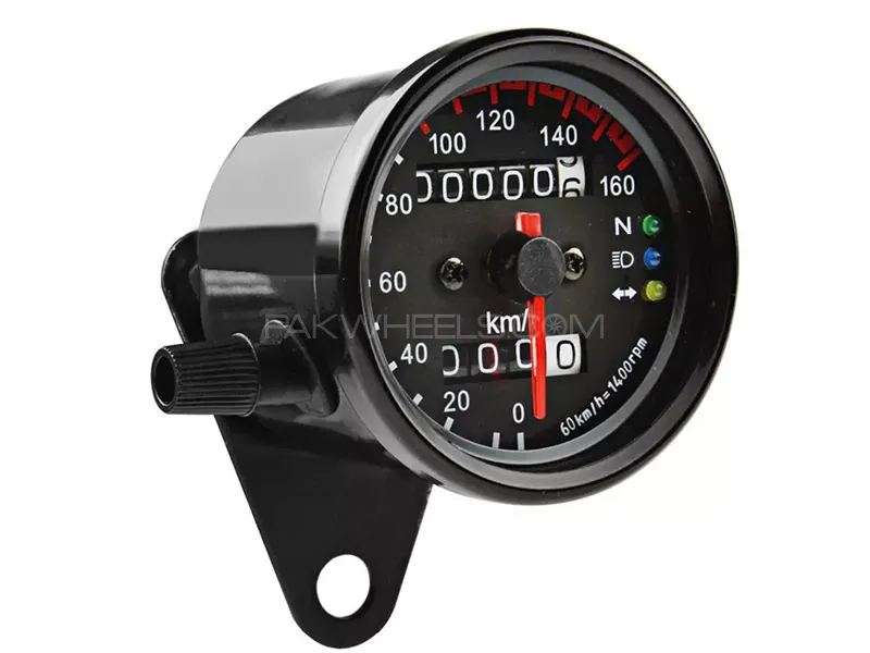 Analogue Speedometer New Style With Backlight Universal For All Bikes Image-1