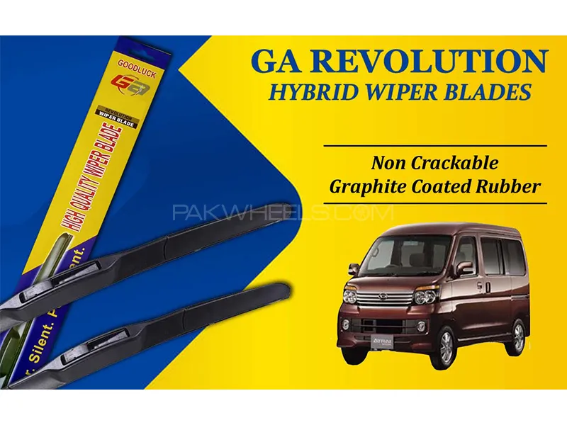 Daihatsu Atrai GA Revolution Hybrid Wiper Blades | Non Cracking Graphite Coated Rubber Image-1
