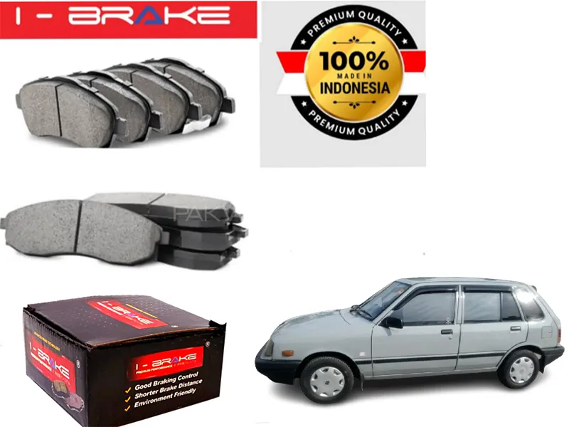 Suzuki Khyber 1989-1999 I-Brake Front Brake Pad Made In Indonesia | Premium Braking Image-1