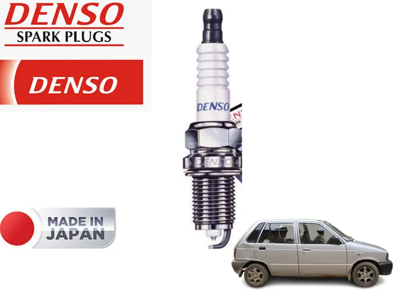 Suzuki Mehran 1988-2012 Spark Plug Platinum Tip Denso - Made In Japan - For Better Fuel Economy - 3p