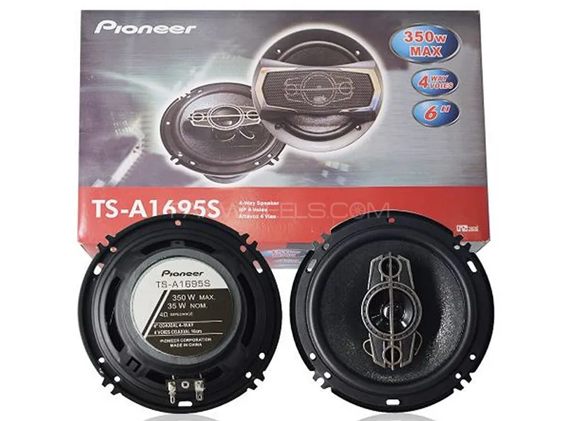 Pioneer 6-Inch TS-A 1695S Car Modified Coaxial Speaker Pair Max 350 Watt Image-1