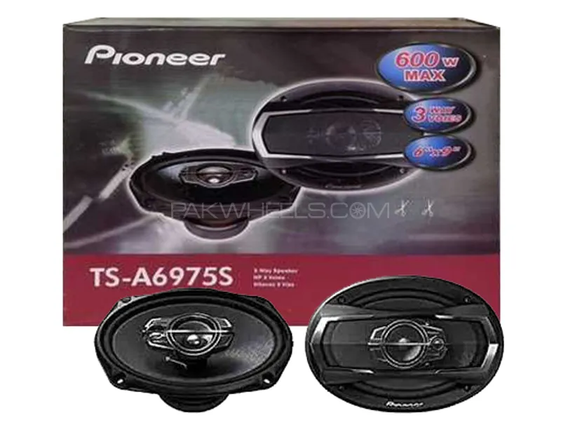 Pioneer TS-A6975S 6″ x 9″ 3 Way Speaker Max 600 Watts Image-1