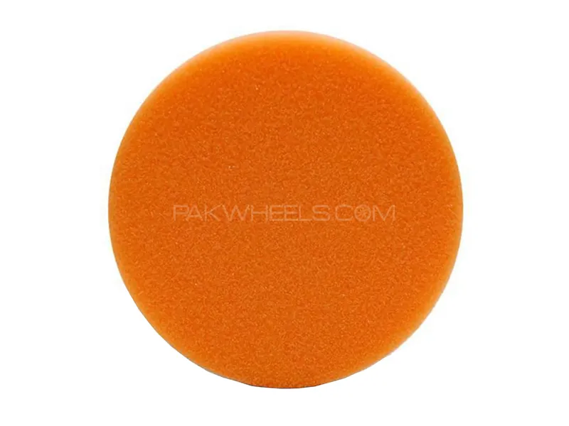 Lake Country Orange Foam Smooth Surface Light Cutting Pad for Rotary Image-1