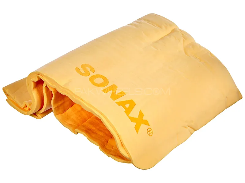Sonax Synthetic Chamois Highly Absorbent Chamois, Durable and Stable Material, Resistant to Solvent Image-1