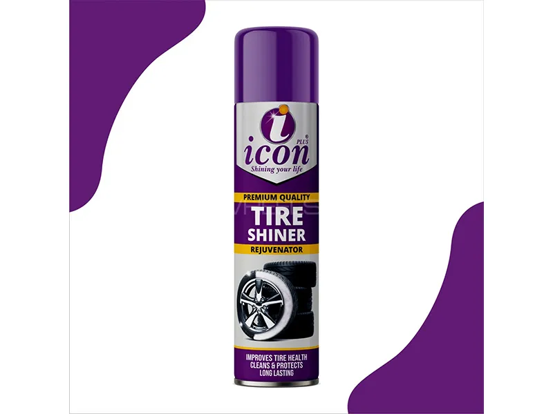 Icon Plus Tire Shiner Foam - 650ml Image-1