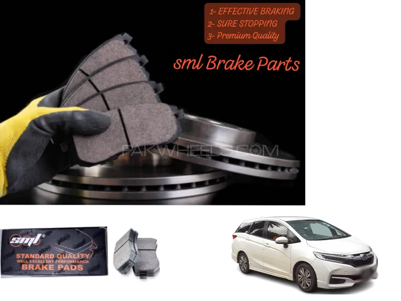 Honda Fit shuttle 2007-2020 Front Disc Brake Pad - SML Brake Parts - Advanced Braking