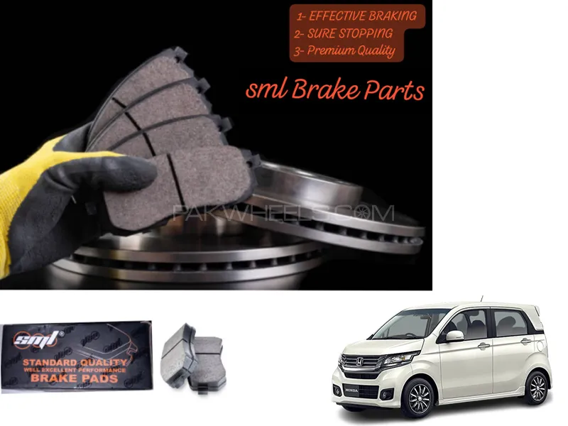 Honda N Wgn 2013-2023 Front Disc Brake Pad - SML Brake Parts - Advanced Braking Image-1