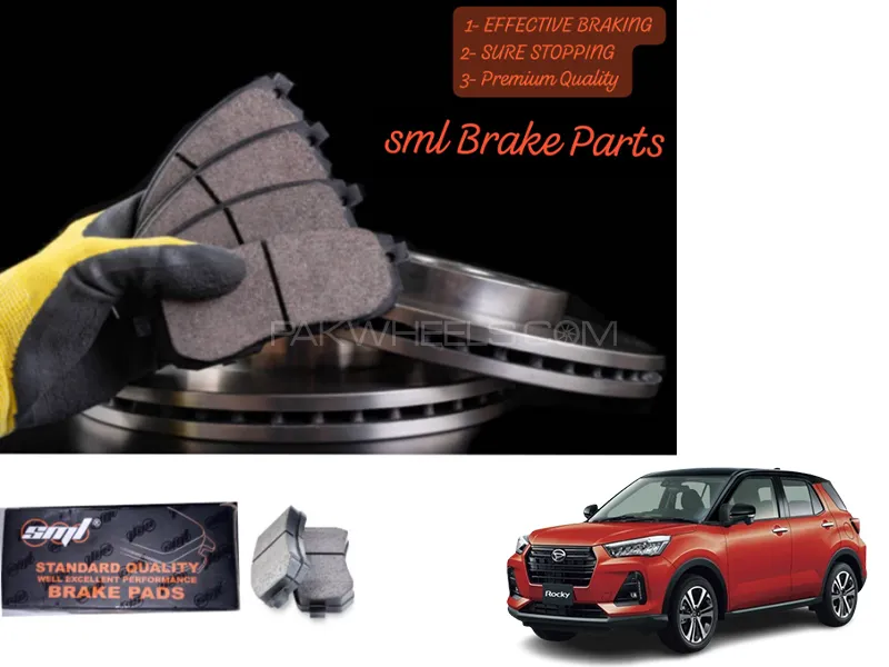 Daihatsu Rocky Jeep 2022-2023 Front Disc Brake Pad - SML Brake Parts - Advanced Braking