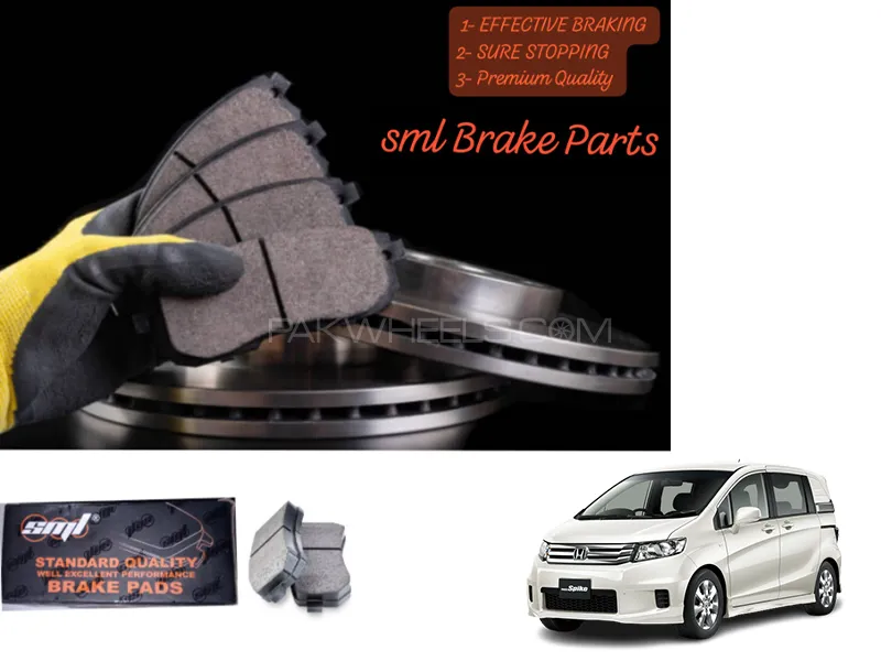 Honda Freed Spike 2016-2023 Front Disc Brake Pad - SML Brake Parts - Advanced Braking