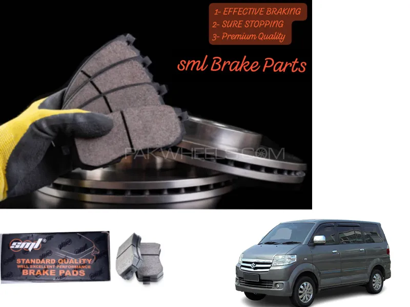 Suzuki APV 2005-2023 Front Disc Brake Pad - SML Brake Parts - Advanced Braking Image-1