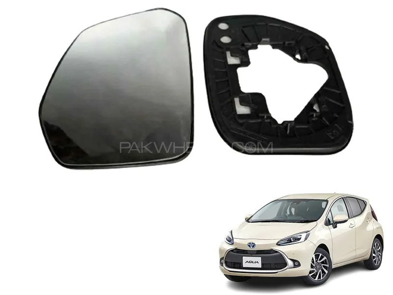 Toyota Aqua 2012-2023 Side Mirror Glass Plate -LH Image-1