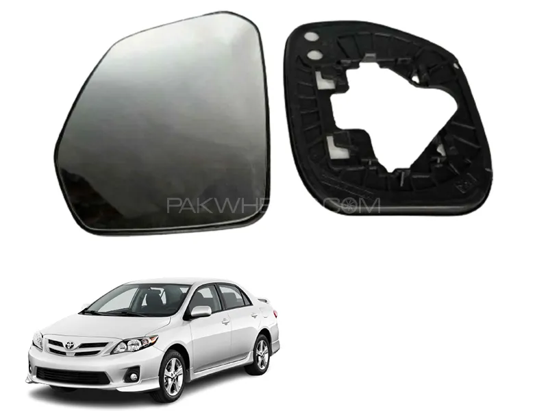 Toyota Corolla 2012-2014 Side Mirror Glass Plate -RH  Image-1
