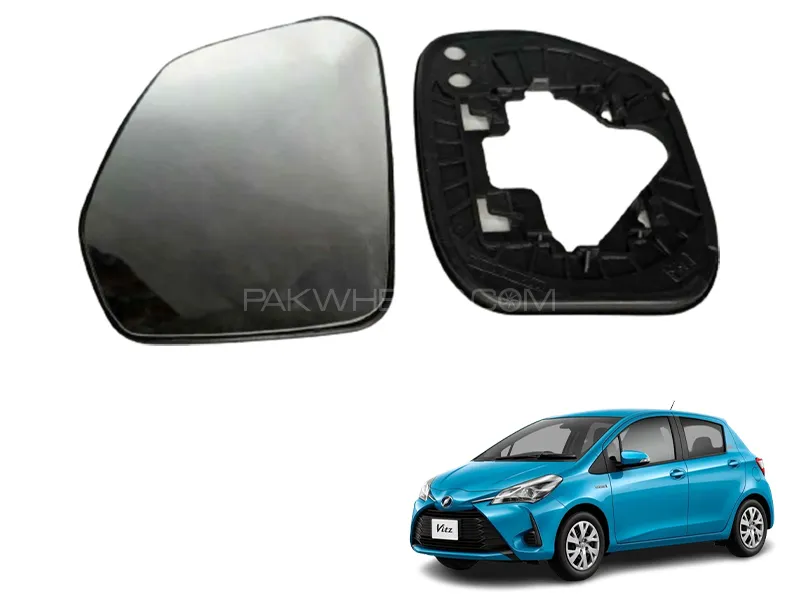 Toyota Vitz 2012- 2023 Side Mirror Glass Plate -LH Image-1