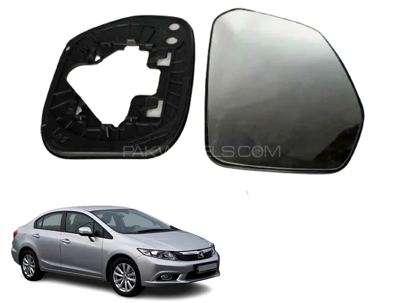 Honda Civic 2012-2017 Side Mirror Glass Plate -RH Image-1