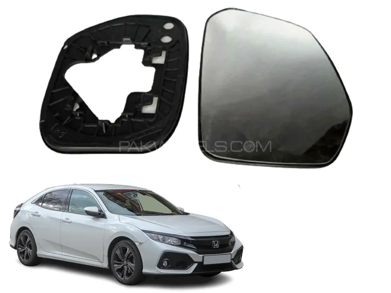 Honda Civic 2018-2023 Side Mirror Glass Plate -LH Image-1