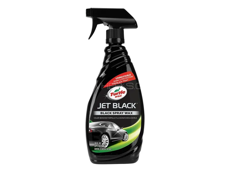 Turtle Wax Jet Black Spray Wax  Image-1