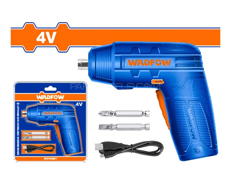 Wadfow Lithium ion Cordless Screwdriver Model WCV4401 Image-1