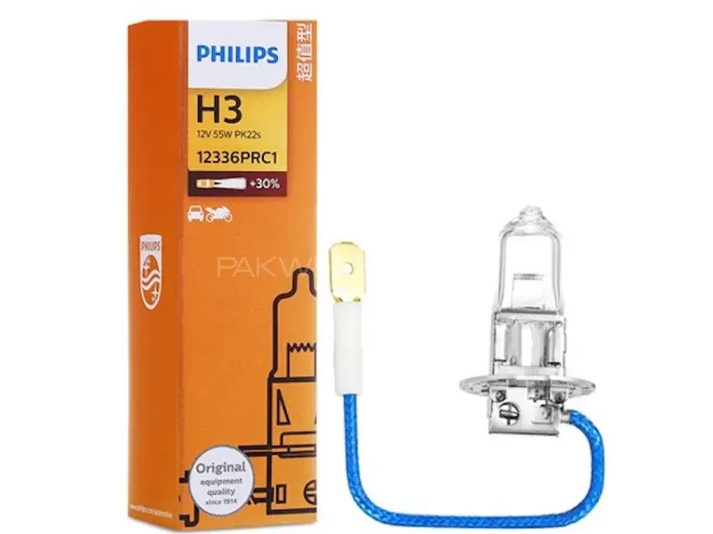 Philips Rally Vision for Fog and Headlights H3 1 Pair 100 Watts Image-1