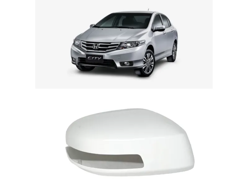 Honda City 2015-2021 Side Mirror Cover White RH Image-1