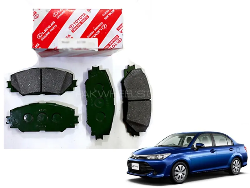 Toyota Corolla Axio 2012-2019 OEM Front Brake Pads Image-1