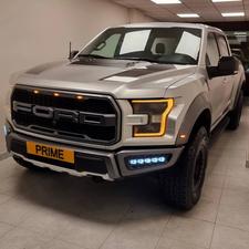 Ford Raptor 3.5 Eco Boost
Model 2017
Registered 2018 (Lahore)
137000 Km
Silver
360° Camera
Power Trunk Opener
Carbon Fiber Stearing
Shelby exhaust
Panaromic sunroof
Sway Control
Blind Spot Detection
Uphill Assist
Down Hill Assist
10 Speed Gear Transmission
Paddle Shifter Gears
Orange/ Black Leather Suede Seats 
Tyre Pressure Monitor
Remote Starter

Location: 

Prime Motors
Allama Iqbal Road, 
Block 2, P..E.C.H.S,
Karachi