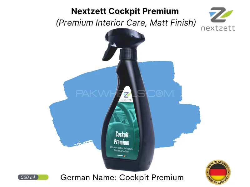 Nextzett Cockpit Premium Detailer Spray Matt Finish  500ml Image-1