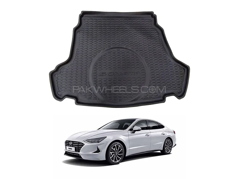 Hyundai Sonata 2021-2023 Trunk Tray | Cargo Trunk Mat  Image-1