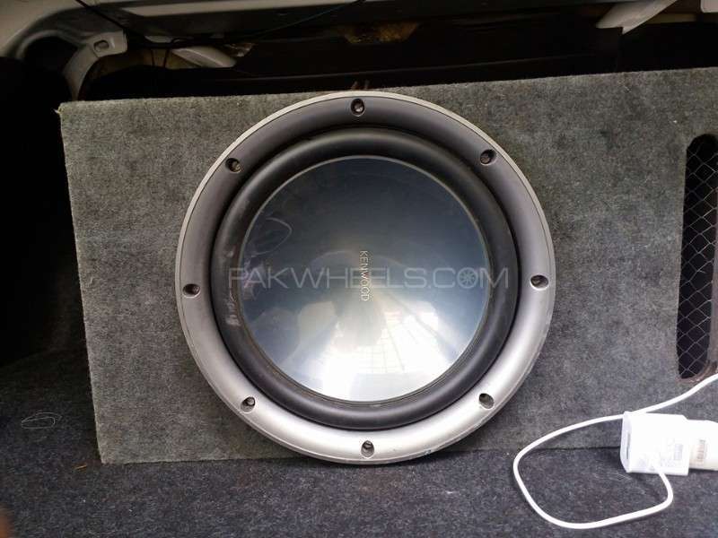 kenwood woofer with bass tube For Sale Image-1