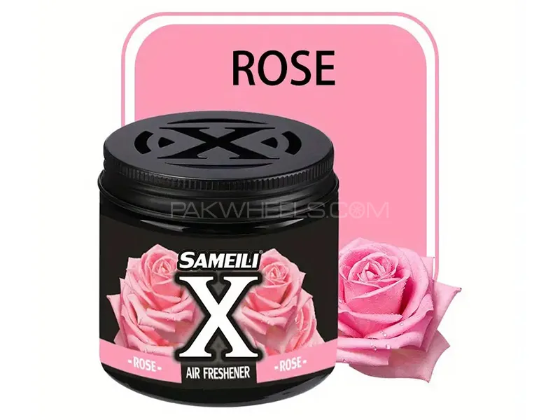 Sameili X Gel Car Air Freshener 200G - Rose | Car Perfume  Image-1