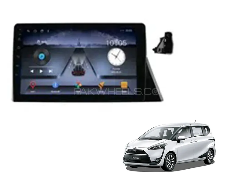 Toyota Sienta Android Player With Genuine Frame Fitting | 9 inch | IPS Display Image-1