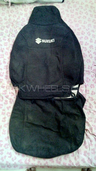 Suzuki WagonR VXL Genuine Seat Cover+Steering Cover Full Set Image-1