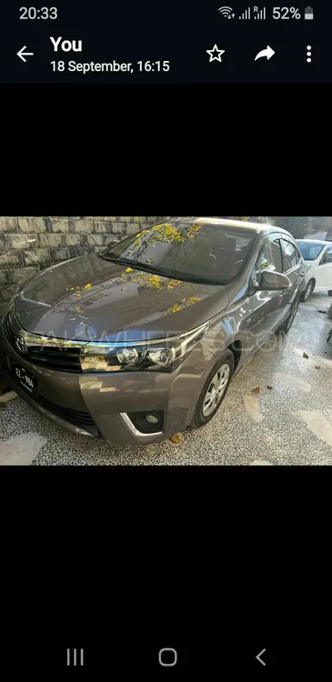 Toyota Corolla 2015 for Sale in Abbottabad Image-1