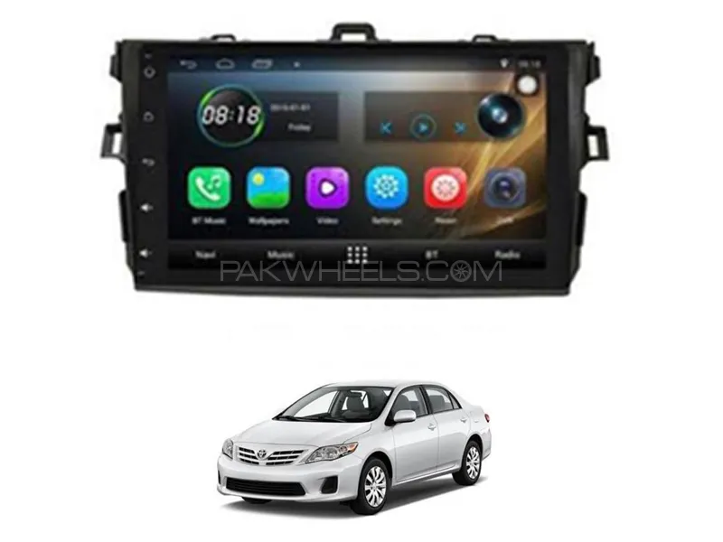 Toyota Corolla 2009-2014 Android Player With Genuine Frame Fitting | 9 inch | IPS Display Image-1